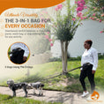 Load image into Gallery viewer, Stylish Dog Walking Bag – Perfect for Errands & Brunch Includes Fanny Pack, Waist Belt, and Leash!