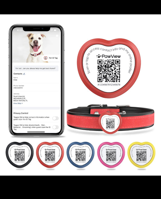 PawView Smart Tags for Pet Collars